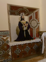 Señor de la Oración en el Huerto. Convento de San Antón. Fotografía de Juan Ruiz Jiménez