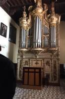 Órgano del convento de Santa Catalina de Sena. Fotografía de Esperanza Baena