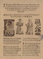 Gaspar de la Cintera. Coplas y chistes muy graciosos, para cantar, y tañer al tono de la vihuela. Burgos, Diego Fernández de Córdoba, 1570