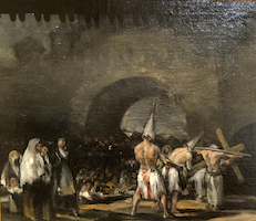 Escena de disciplinantes. Francisco de Goya
