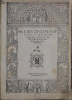Liber decem missarum  (Lyon, Jacques Moderne, 1532)