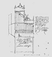 Traza del órgano para la iglesia de Santiago. Francisco Enrique de Porres (1614)
