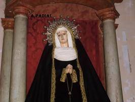 Nuestra Señora de las Tres Necesidades (imagen primitiva). Fotografía de Antonio Padial Bailón
