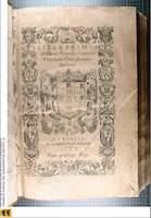 Portada. Liber primus missarum (París, 1566). [CH-E Mw1]