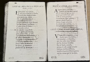 Versos que de repente dixo don Juan Pedro Maruján. Zaragoza: 1745, pp. 22-23
