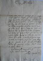 Carta de Francisco Guerrero al cabildo de la catedral de Jaén (1582)