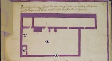 Plano del Corral de Comedias del duque de Medina Sidonia