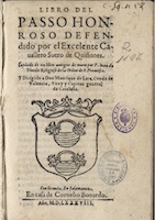 Libro del passo honroso (Salamanca, 1588)