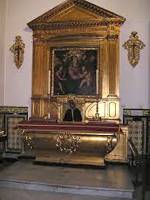 Sagrada familia con San Juanito (retablo de la Virgen de Belén). Pedro Villegas Marmolejo