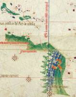 Planisferio de Cantino –detalle– (1502)