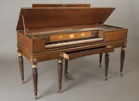 Piano de mesa (1816). Clementi & Company