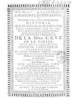 Lauros de la Santa Cruz y triumphos del gran Constantino . Sevilla: Imprenta de las Siete Revueltas, 1742