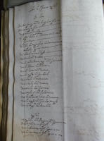 Libro degli Inventarii di casa (1592). Fotografía de Rosemarie Darby