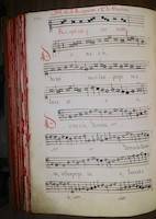 "Requiem aeternam". Missa de requiem. Francisco Guerrero. E-E-ZAc 4, fol. 104v