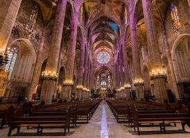 Interior de la catedral de Palma