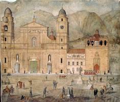 Catedral de Santa Fe de Bogotá. Edward Mark (1846)