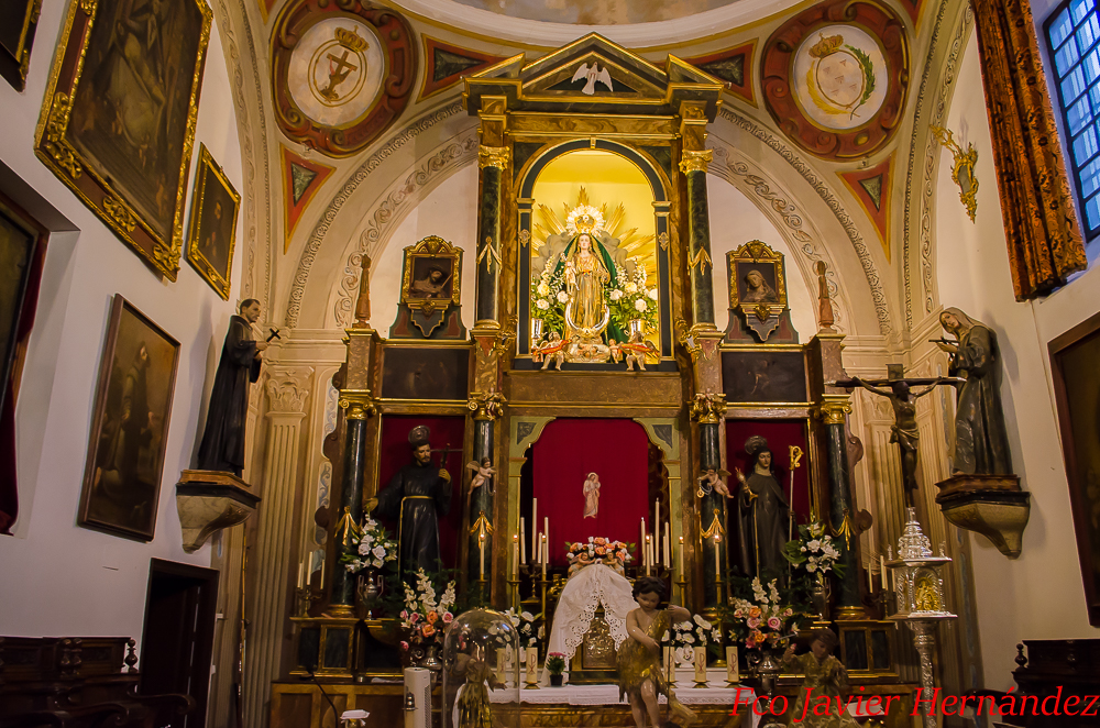 Interior del convento de Nuestra Señora de los Ángeles
