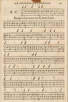 Beata viscera Mariae. Antonio de Cabezón. Obras de música para tecla, arpa y vihuela (1578), fol. 102r.