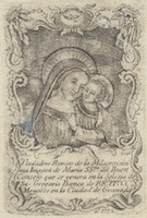 Nuestra Señora del Buen Consejo. Francisco Ribera (1775)