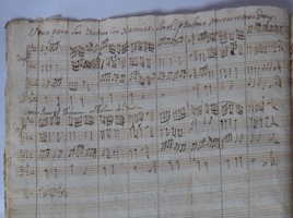 Versos para los viáticos con xirimías. Anonimo. Archivo parroquial de Santa María del Pi, M.1514, fol. 7v