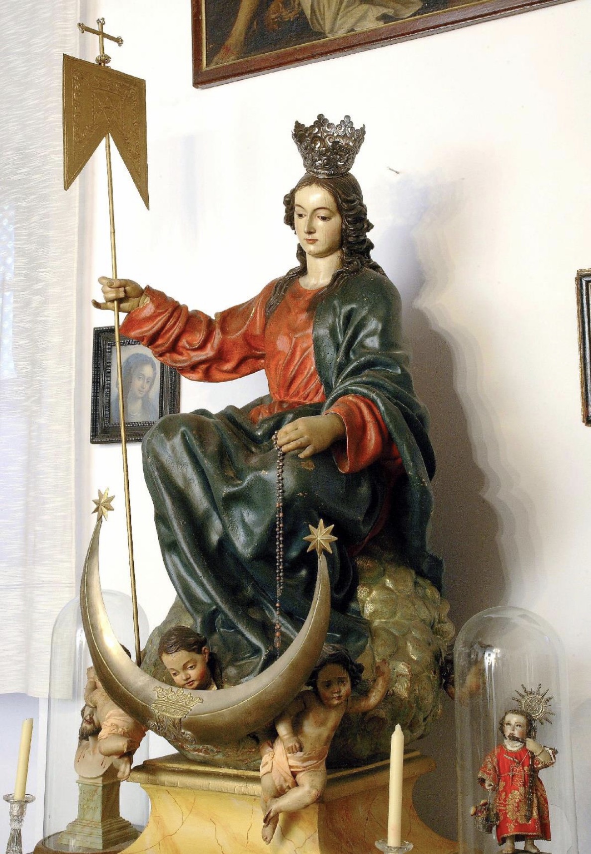 Procesión del traslado de la imagen de Nuestra Señora de la Aurora al convento de San Gregorio Bético de Granada (1698)