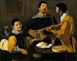 Los músicos. Diego Velázquez (c. 1618)