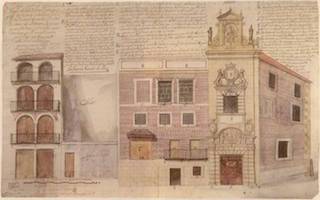 Diseño de la cárcel pública de Sevilla. Madrid. Archivo Histórico Nacional