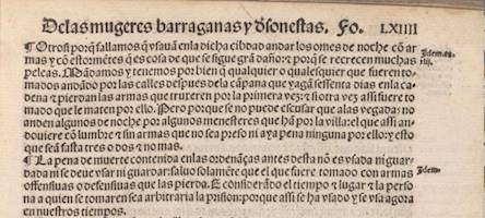 Ordenanzas de Sevilla. Sevilla, Juan Valera de Salamanca, 1527, fol. LXIIIIr