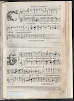 Canticum Beatae Mariae . Francisco Guerrero [D-ROu Mus.Saec. XVI-23], fol. 28r